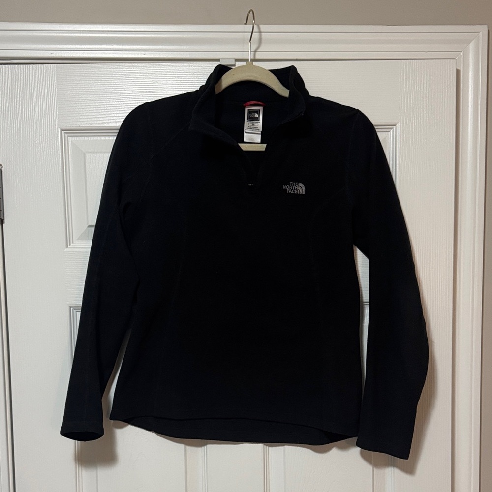 The North Face Midnight Black Quarter-Zip Fleece